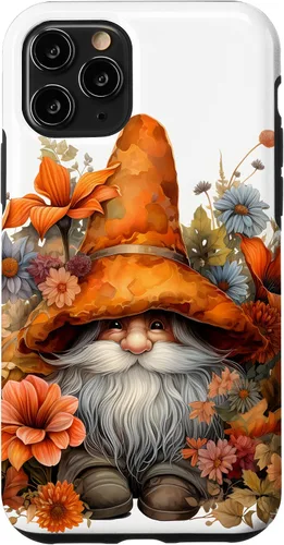 Vista 29 de Happy Fall Gnome Autumn Leaves Case for iPhone 17