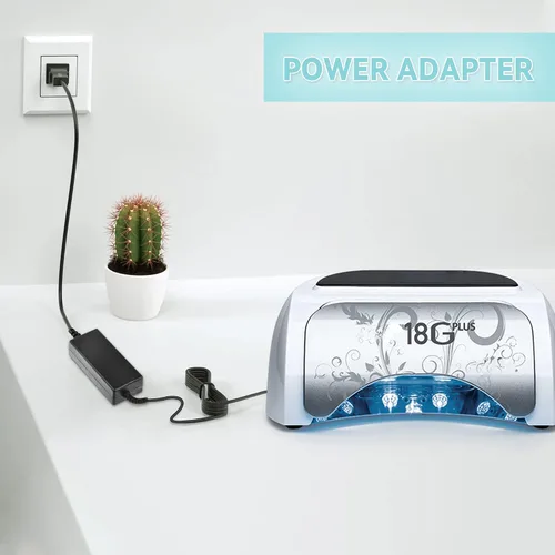 Vista 3 de Adaptador AC/DC Fuente de alimentación para GELISH 18G Plus LED LAMP Pro ADS-40NP-12-1