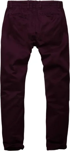 Vista 4 de Match Mens Slim Tapered Flat Front Casual Pants