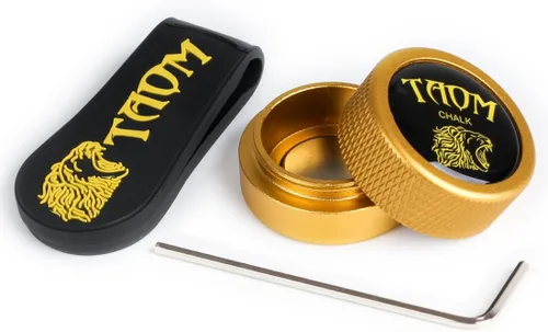 Vista 39 de TAOM - Soporte para tiza de billar, herramienta práctica redonda, accesorios de billar, mini estuche magnético para punta de tiza, contenedor