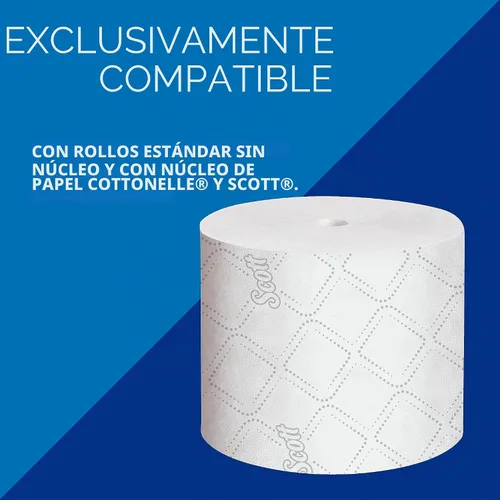 Vista 4 de Scott Professional Dispensador de papel higiénico de rollo estándar sin