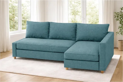 Vista 11 de Friheten - Funda de repuesto de poliéster de larga duración, compatible con sofá cama Friheten de IKEA o funda seccional de esquina. Solo funda