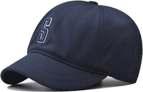 Vista 109 de Gorra de béisbol de ala corta, ajustable, de ala corta, para entrenamiento, pesca, atletismo, para correr