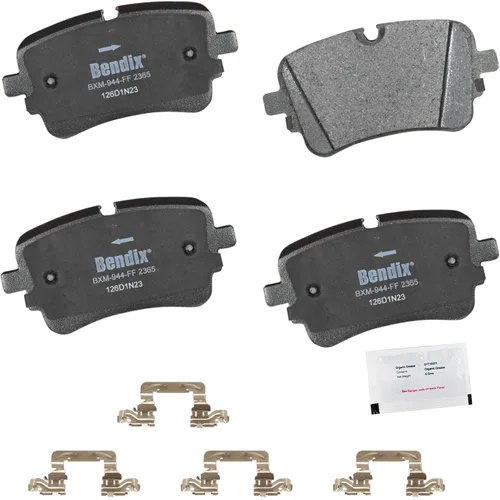 Vista 228 de Bendix Priority1 CFC154 - Juego de pastillas de freno de disco para Avanti II, Century, LeSabre, Regal, Riviera, chasis comercial, DeVille