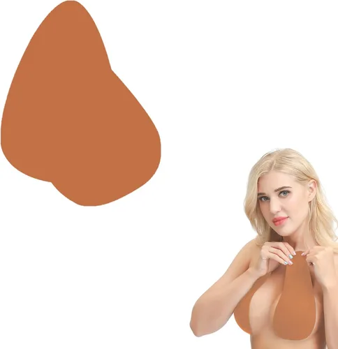 Vista 11 de Cinta adhesiva invisible para levantar el busto, push up para pecho grande copa A-E