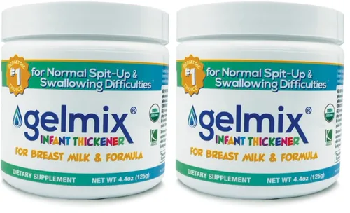 Vista 8 de Gelmix Espesante infantil para leche materna y fórmula, tarro de 4.4 onzas