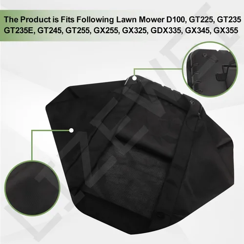 Vista 5 de AM135485 - Bolsa de césped de densidad media compatible con John D-eere X300 X310 X320 X465 X485 X500 X700 GX255 GX325 LX255 LX266 LX280 LX290 LT150