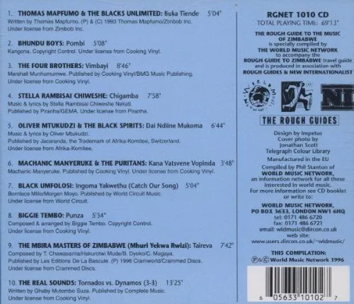 Vista 2 de Rough Guide to Music of Zimbabwe