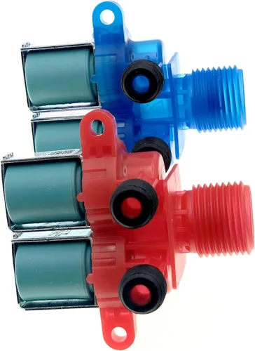 Vista 3 de Válvula de entrada de agua para lavadora W10240947 y W10240949 apta para Whirlpool, Kenmore, Maytag Washer, reemplaza W11220205, W109215168740