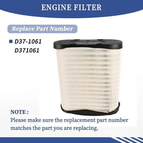 Vista 3 de Filtro de Motor D37-1061 Compatible con Kenworth T680 2023, Peterbilt 579 2023, Reemplaza D371061