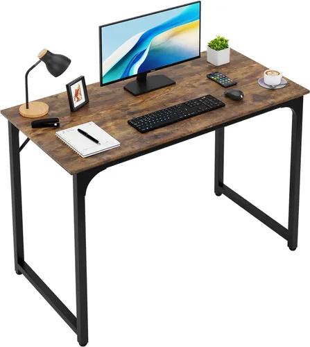 Vista 15 de FDW Escritorio pequeño de oficina de 32 pulgadas, escritorio de oficina en casa, escritorio de estudio para estudiantes/escritorio de estilo simple