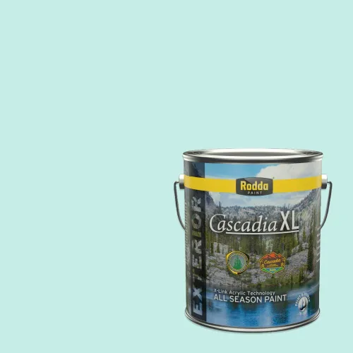 Vista 103 de Rodda Paint CASCADIA XL - Pintura satinada exterior e imprimación en uno, 1 galón, hoja de aloe