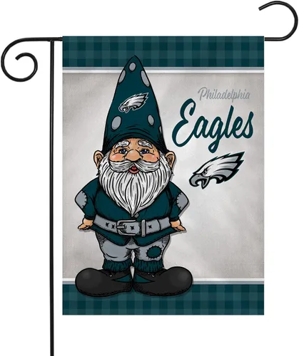Vista 10 de Rico Industries NFL Gnomo - Bandera de jardín de doble cara de 13 x 18 pulgadas