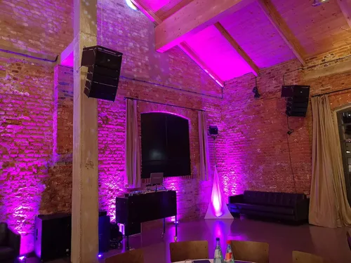 Vista 12 de Ape Labs Maxi Juego de 2 luces verticales inteligentes profesionales de fabricación alemana, 45 vatios RGBW LED Par, funciona con pilas con DMX