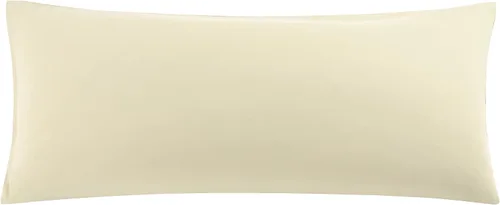 Vista 11 de uxcell Funda de almohada corporal de microfibra suave con cierre de cremallera, fundas de almohada largas para almohadas corporales, tejido de 90