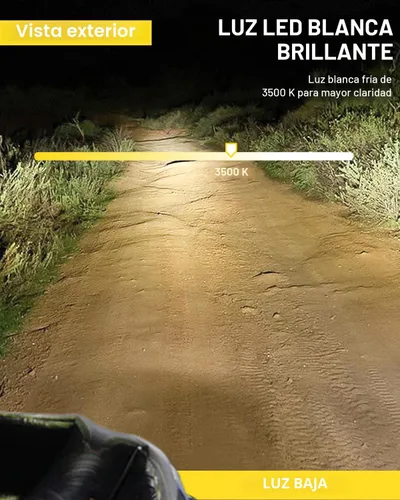 Vista 6 de H5054 KASLIGHT - Faros delanteros LED de 5 x 7, faros delanteros 7 x 6 de haz alta/baja sellada, H4 9003, enchufe 6054 H5054, para camionetas Jeep