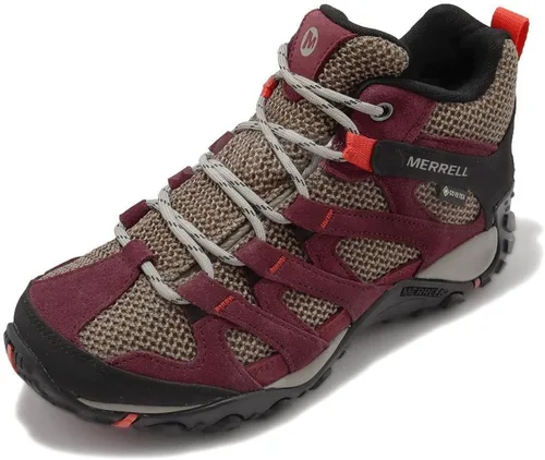 Vista 2 de Merrell Alverstone Mid GTX - Tenis de senderismo para mujer