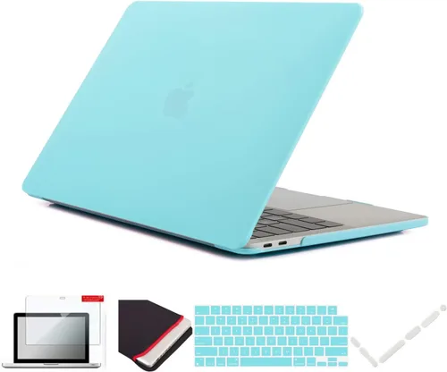 Vista 86 de Se7enline Compatible con MacBook Pro Touch Bar Case 2016/2017/2018/2019, funda rígida mate para Mac Pro de 13 pulgadas, A1706/A1989/A2159, funda