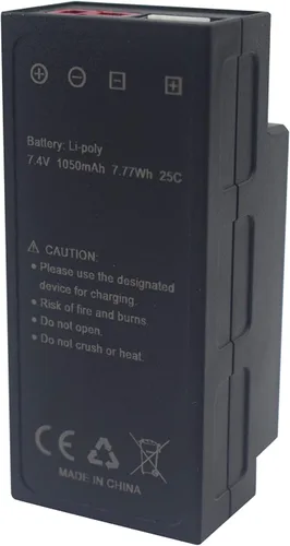 Vista 7 de sea jump 2PCS 7.4V 1050mAh 2S Li Batería para MJX H16 H16P H16E H16H H16DR H16SC H16BM 16027 14301 JC16EP RCM029 HP161 HB17 RC Speed Car competitivo