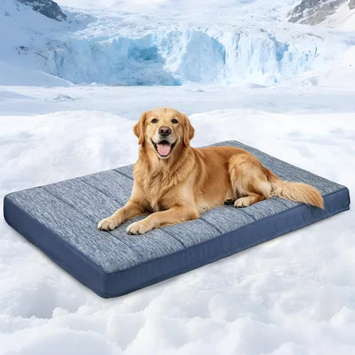Vista 51 de Tapete refrescante para perros pequeños, almohadilla ortopédica de espuma viscoelástica de 24 x 18 pulgadas para verano, QMAX>0.5, almohadilla