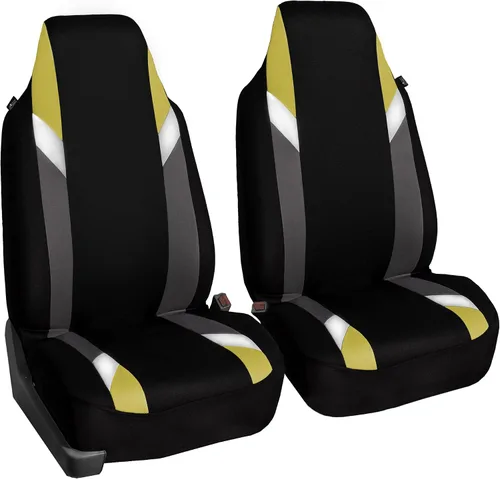Vista 13 de FH Group Tres filas de 7 plazas, fundas de asiento modernistas de alta calidad, se adaptan a la mayoría de automóviles, camiones, SUV y camionetas