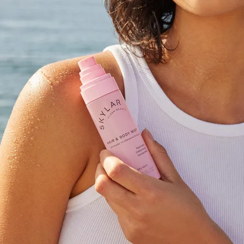 Vista 5 de Skylar Boardwalk Delight - Spray para cabello y cuerpo Fragancia hipoalergénica y limpia Vegano, sin crueldad animal y seguro para pieles