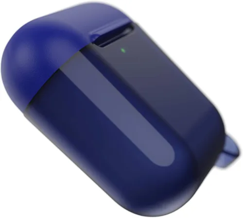 Vista 3 de OtterBox para Apple AirPods (1ª y 2ª generación), funda protectora elegante, serie Ispra azul
