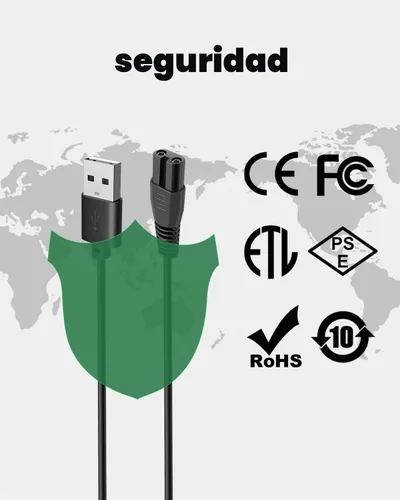 Vista 6 de uijino Ufree - Cargador de barba para recortadora de pelo eléctrica Ufree U