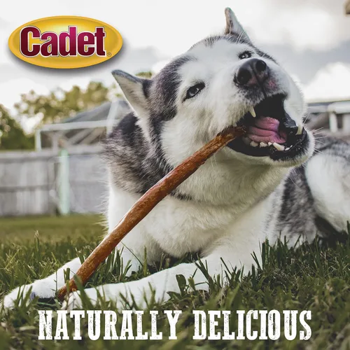 Vista 12 de Cadet Bully Hide Sticks Natural Dog Chews, Large, 7 Count