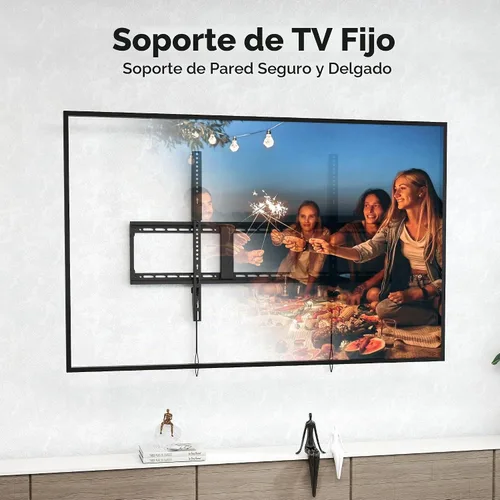 Vista 4 de Suptek - Soporte de pared fijo resistente para televisores de 43 a 100