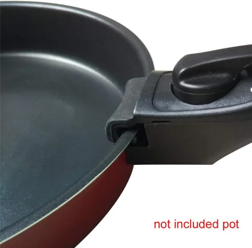 Vista 7 de Mango extraíble para olla, clip para olla, bandeja de agarre desmontable extraíble adecuada para diferentes accesorios de olla de cocina