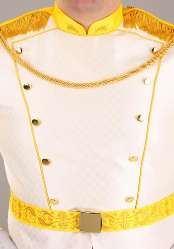 Vista 6 de Disfraz de Príncipe Encantador para Hombre Talla Grande de La Cenicienta de Disney Multicolor