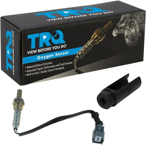 Vista 194 de TRQ Sensor de Oxígeno O2 de 4 Hilos de Banda Estrecha Compatible con VW Atlas 2.0L 2018-21, VW GTI 2.0L 2016-18, Audi A3 Quattro 2.0L 2015-18, VW
