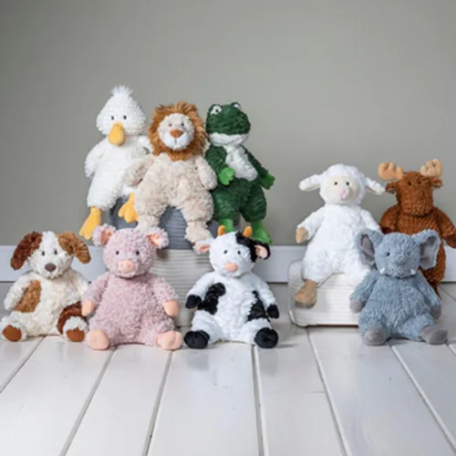 Vista 5 de Mary Meyer - Peluche de animal de peluche Snuggables, juguete suave, 35.6 cm, vaca