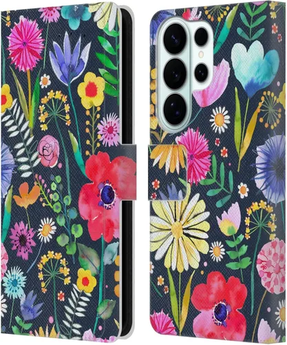 Vista 93 de Head Case Designs Officially Licensed Ninola Butterfly Nature Spring Floral Leather Wallet Case Compatible with Samsung Galaxy A07 4G
