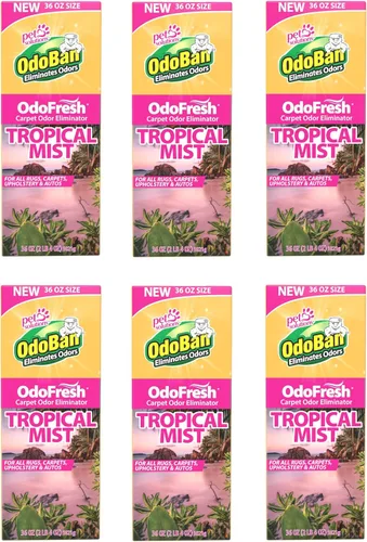 Vista 7 de OdoBan OdoFresh Polvo Desodorante para Alfombras y Habitaciones para Olores y Hedores del Hogar, Incluye Humo, Orina de Mascotas, Perros y Arena
