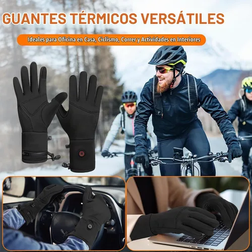 Vista 7 de Heated Gloves Liners for Men Women Rechargeable Electric Gloves