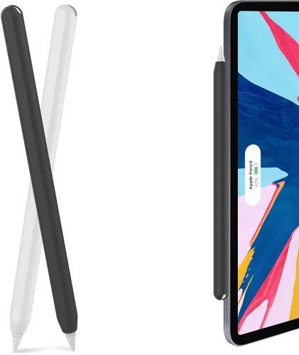 Vista 15 de AHASTYLE Funda Duotone para Apple Pencil de 2ª generación y Apple Pencil Pro (2024) Funda protectora ultra delgada de silicona compatible con carga