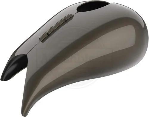 Vista 40 de Cubierta de tanque de combustible estirada para motocicleta Harley, cubiertas de tanque de 1 galón, protectores de combustible. Compatible