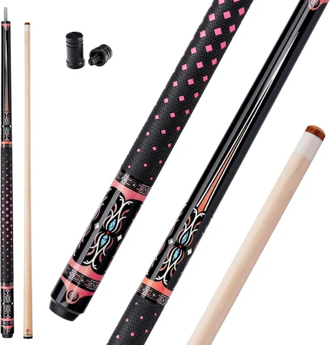 Vista 16 de KONLLEN Maple Pool Cue Stick, 58 Inch Low Deflection AK-02P-0.5 in