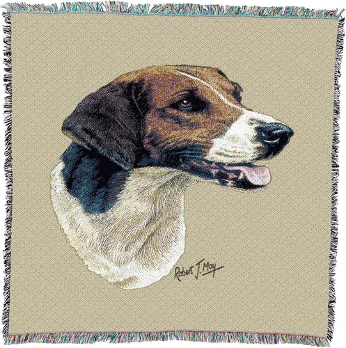 Vista 21 de Pure Country Weavers Robert May - Manta cuadrada para regazo de sabuesos afganos, regalo para los amantes de los perros, manta de tapiz tejida