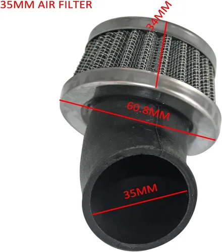 Vista 8 de Carburador CT70 para Honda CT70H CT 70 KO Trail Bike 1969-1977 Kit de carbohidratos con cable de acelerador y filtro de aire