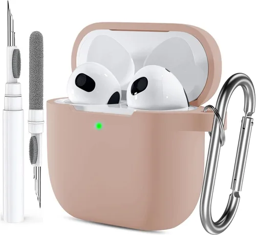 Vista 15 de Funda para Airpods Pro 2/1 Gen para hombres, mujeres y niñas, funda compatible con Airpods Pro de 2ª/1ª generación, funda protectora de silicona