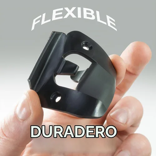 Vista 4 de BrainExploder Placa de Golpe Silenciadora de Puerta – Flexible, Solución Eliminadora de Ruido para Pestillos Ruidosos Se Ajusta Sin Negro