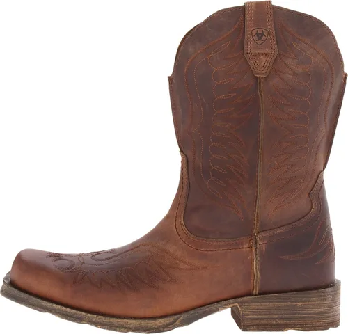 Vista 7 de Ariat Botas vaqueras Rambler Phoenix Western para hombre, Marrón, 7