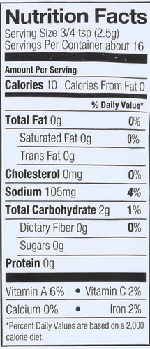 Vista 3 de Simply Organic Mezcla de salsa de espinacas, certificado orgánico, sin gluten 1.41 oz
