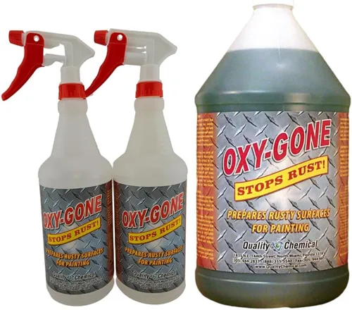 Vista 7 de Quality Chemical Oxy-Gone - Removedor de óxido y tratamiento de metales, reformador de óxido, removedor de óxido, removedor de óxido de metal