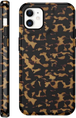 Vista 95 de Funda de teléfono con estampado de guepardo para iPhone 7/8/SE 2020/2022 de 4.7 pulgadas, funda de lujo con diseño de leopardo marrón coqueta a