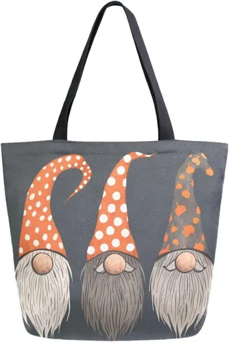 Vista 63 de Chic Funny Cute Pattern Big Handle Extra Large Shoulder Tote Bag for Beach Travel Weekender Gym Grocery Shopping
