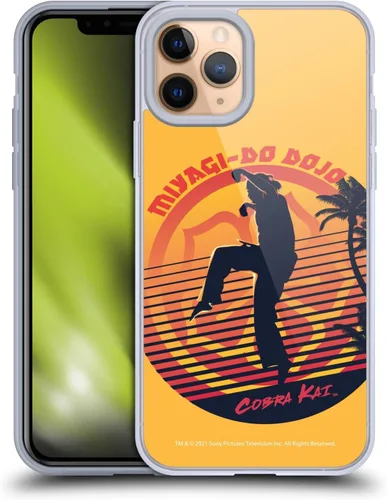 Vista 164 de Head Case Designs Funda de gel suave con licencia oficial de Cobra Kai Eagle Fang Logo Key Art compatible con Apple iPhone 7 Plus/iPhone 8 Plus